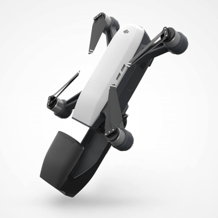 PGYTECH Holster for DJI Spark attached to DJI Spark.