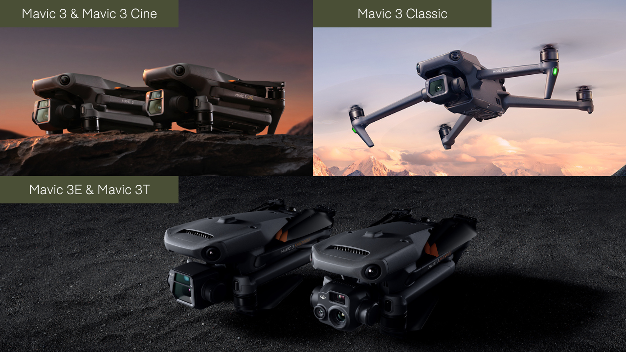 DJI Mavic 3 Series Vs Mavic 3 Enterprise Series - Heliguy™