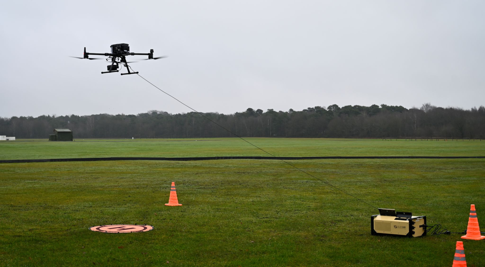 Elistair tether for public safety.