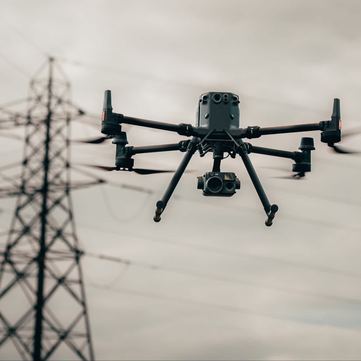 DJI Zenmuse H30 multi-sensor drone payload.