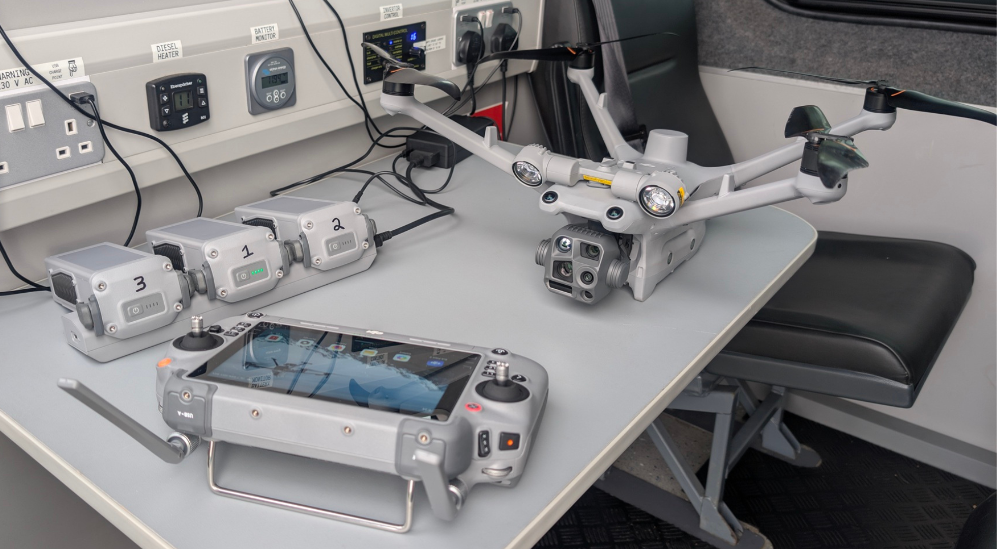Drones for police.
