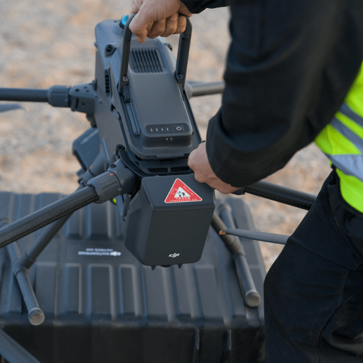 AP100 on the back of the DJI Matrice 400.