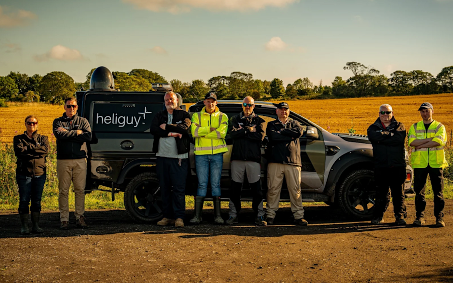 Drone supporting UK local authority work