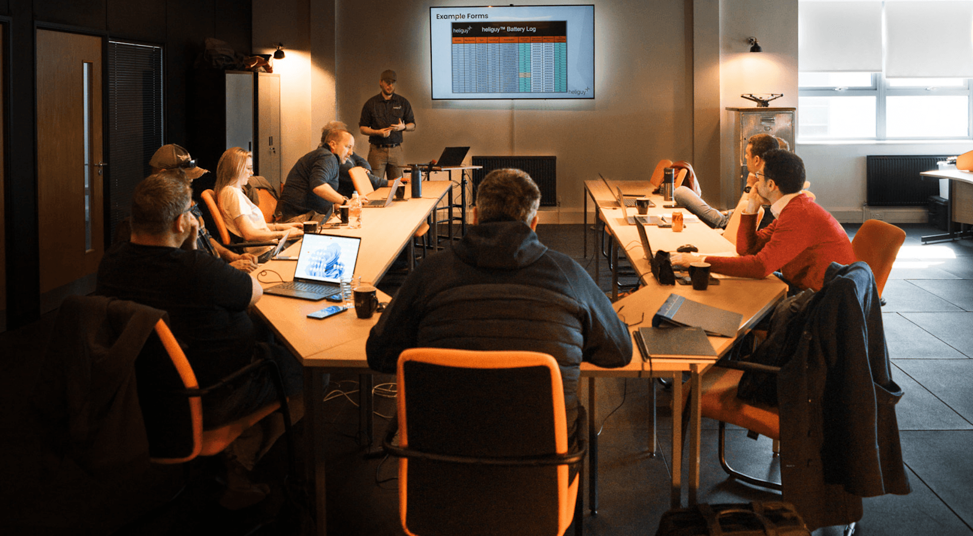 Level 5 drone managers course at Heliguy.