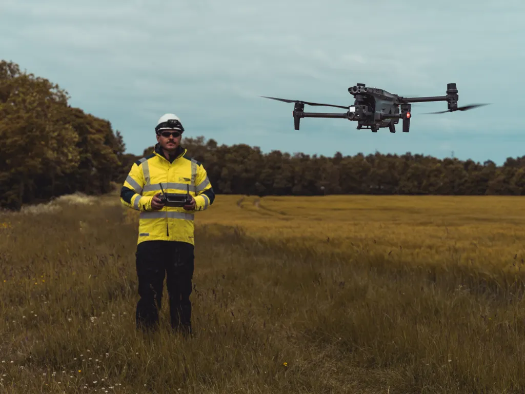 UK Power Networks drone fault response