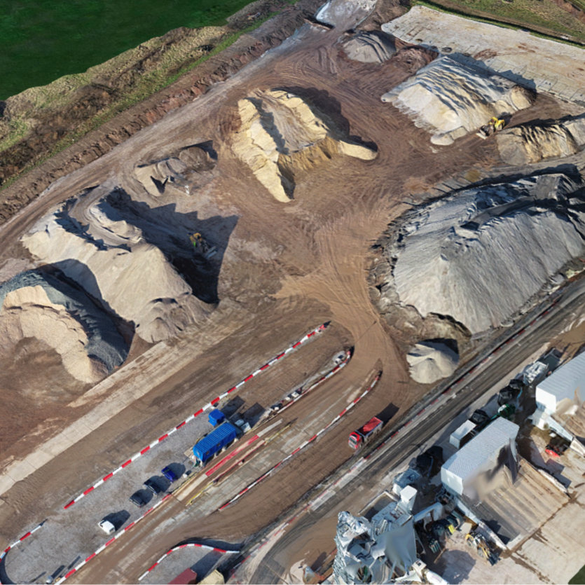 Use mapping software to process models with DJI Mavic 3 Enterprise.