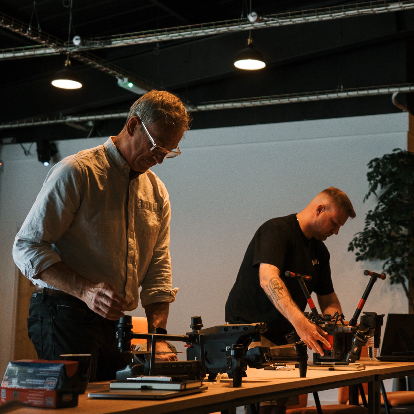 Drone maintenance training course.