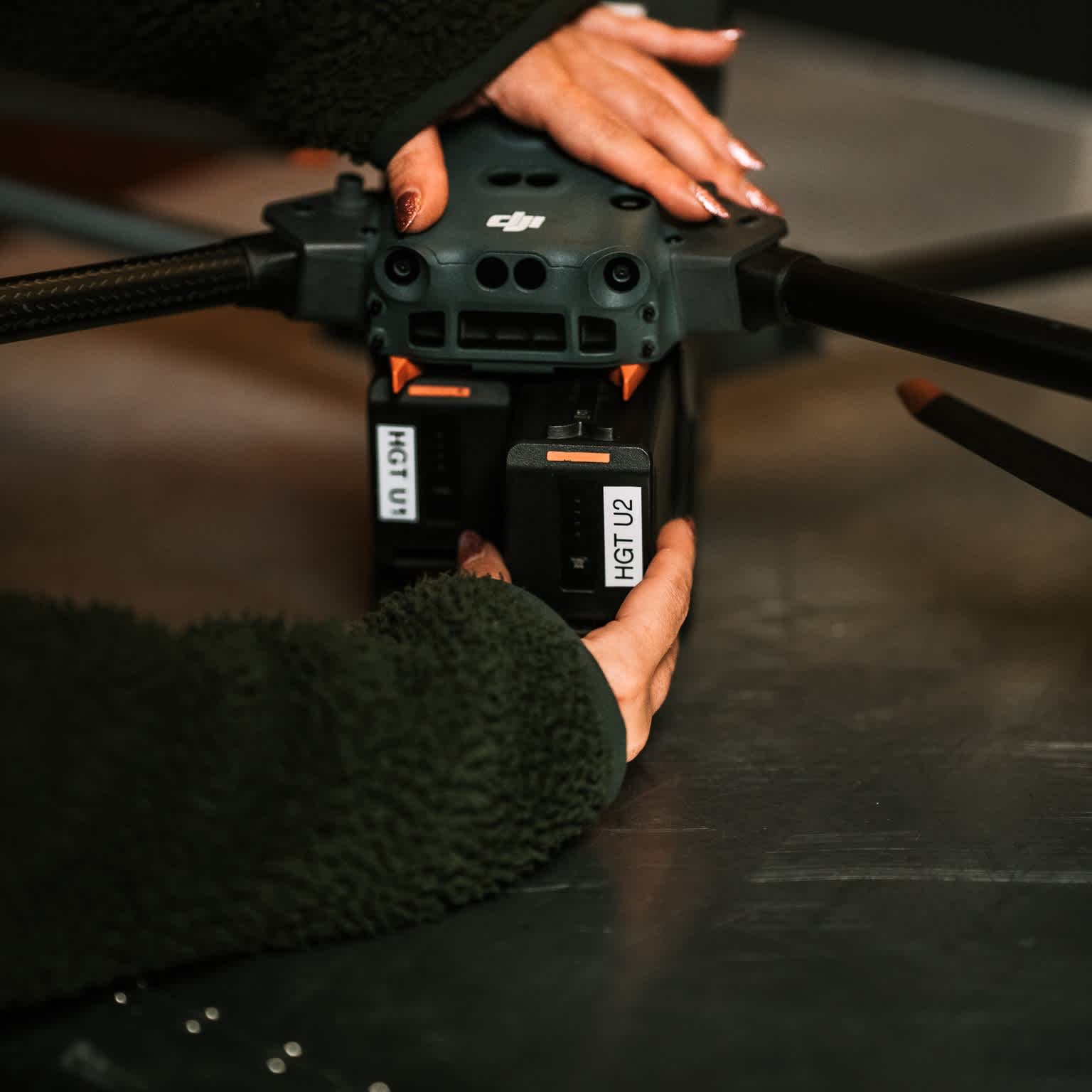 Drone servicing with Heliguy.