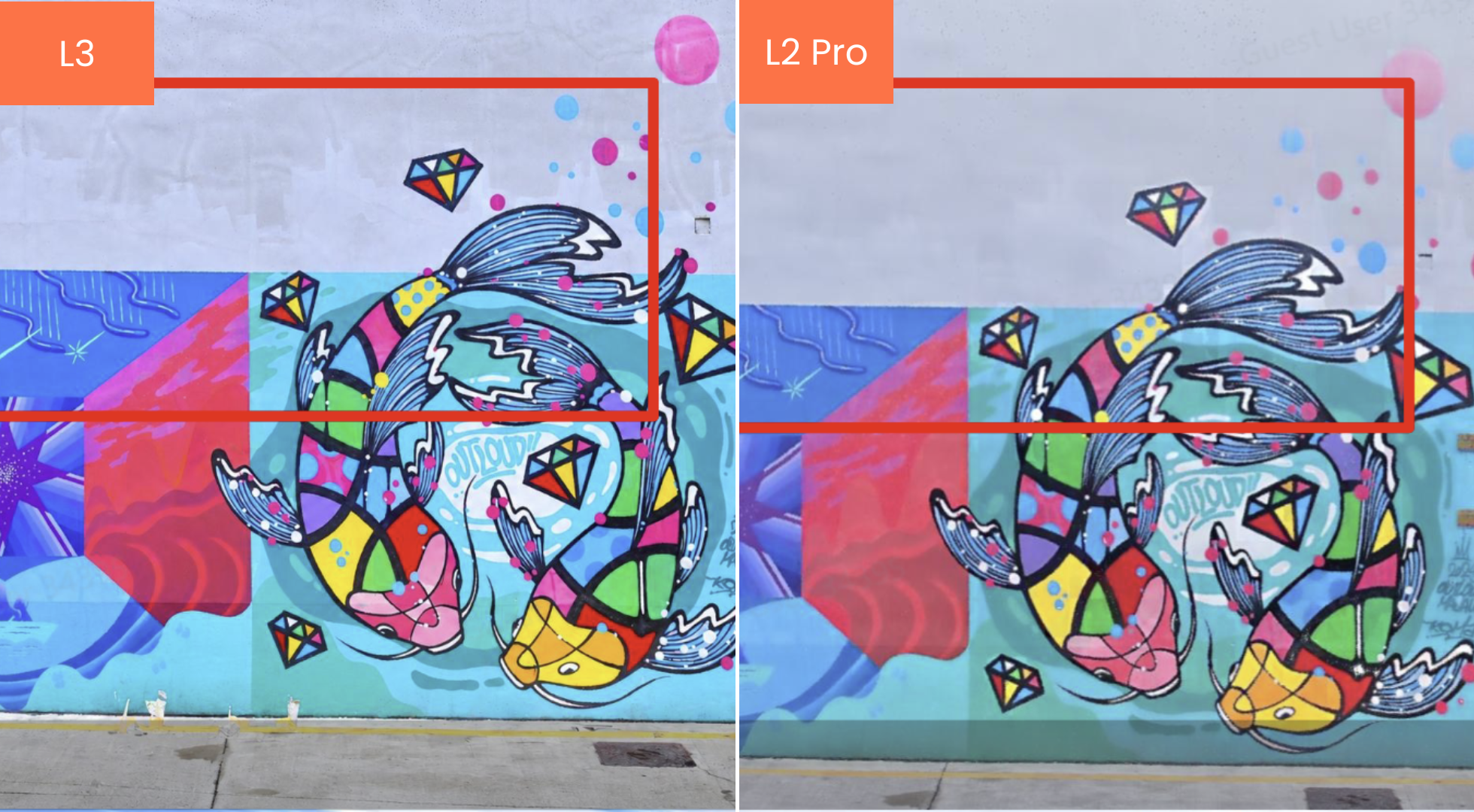XGRIDS L3 vs L2 Pro: Comparison data.
