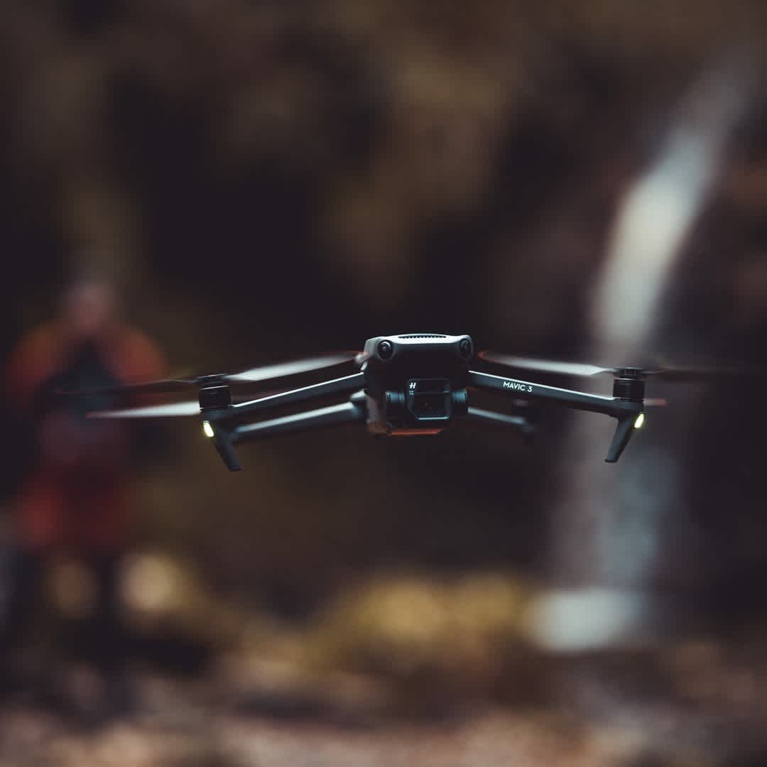 DJI Mavic 3 Cine in flight.