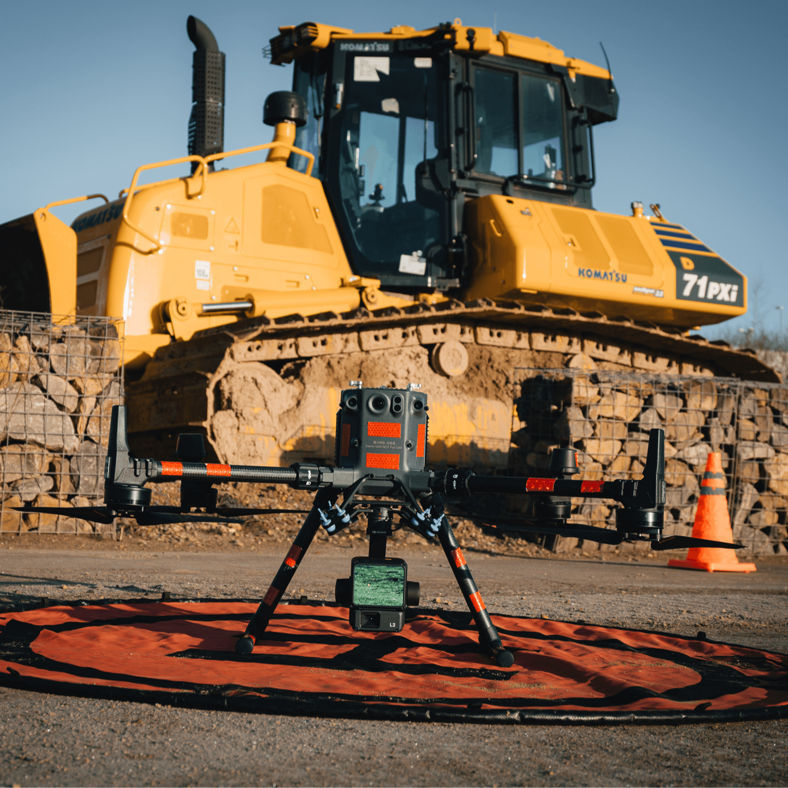 DJI Zenmuse L2 drone LiDAR survey payload.