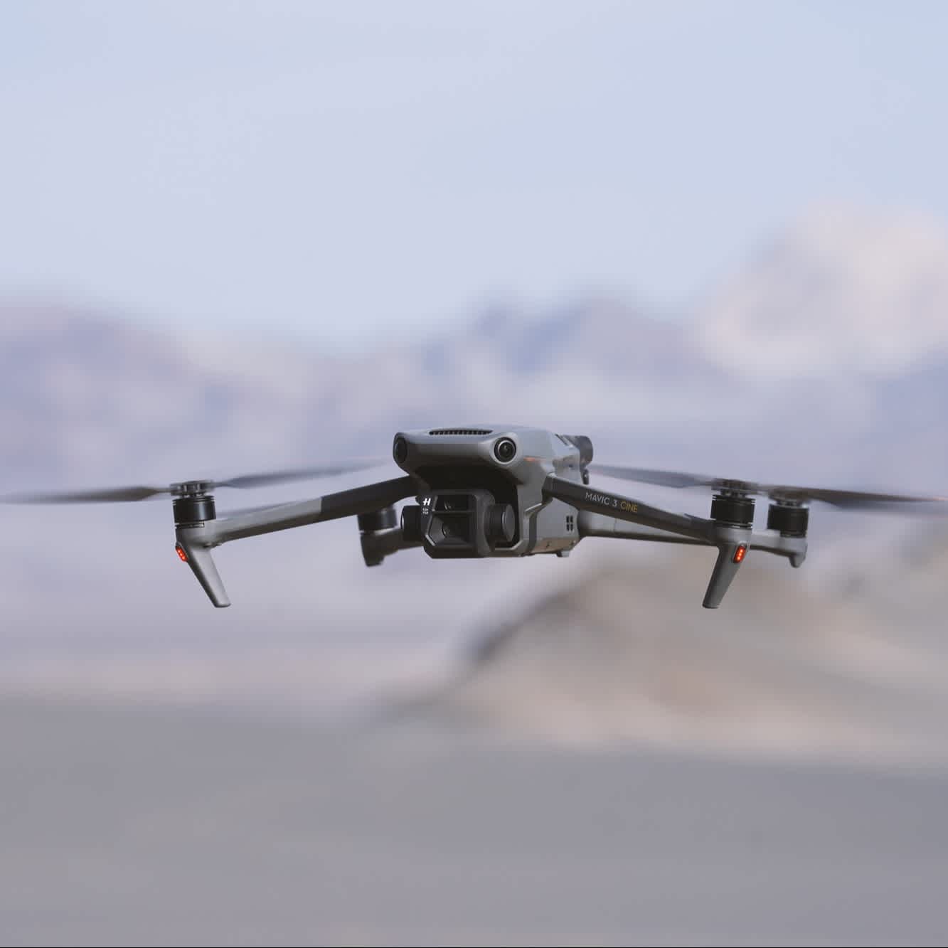 DJI Mavic 3 in flight.