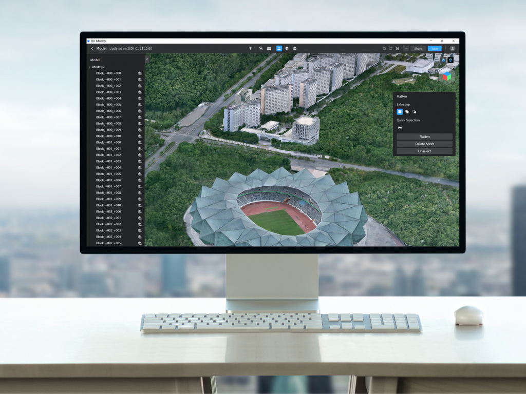 DJI Modify Drone 3D Model Editing Software Launched