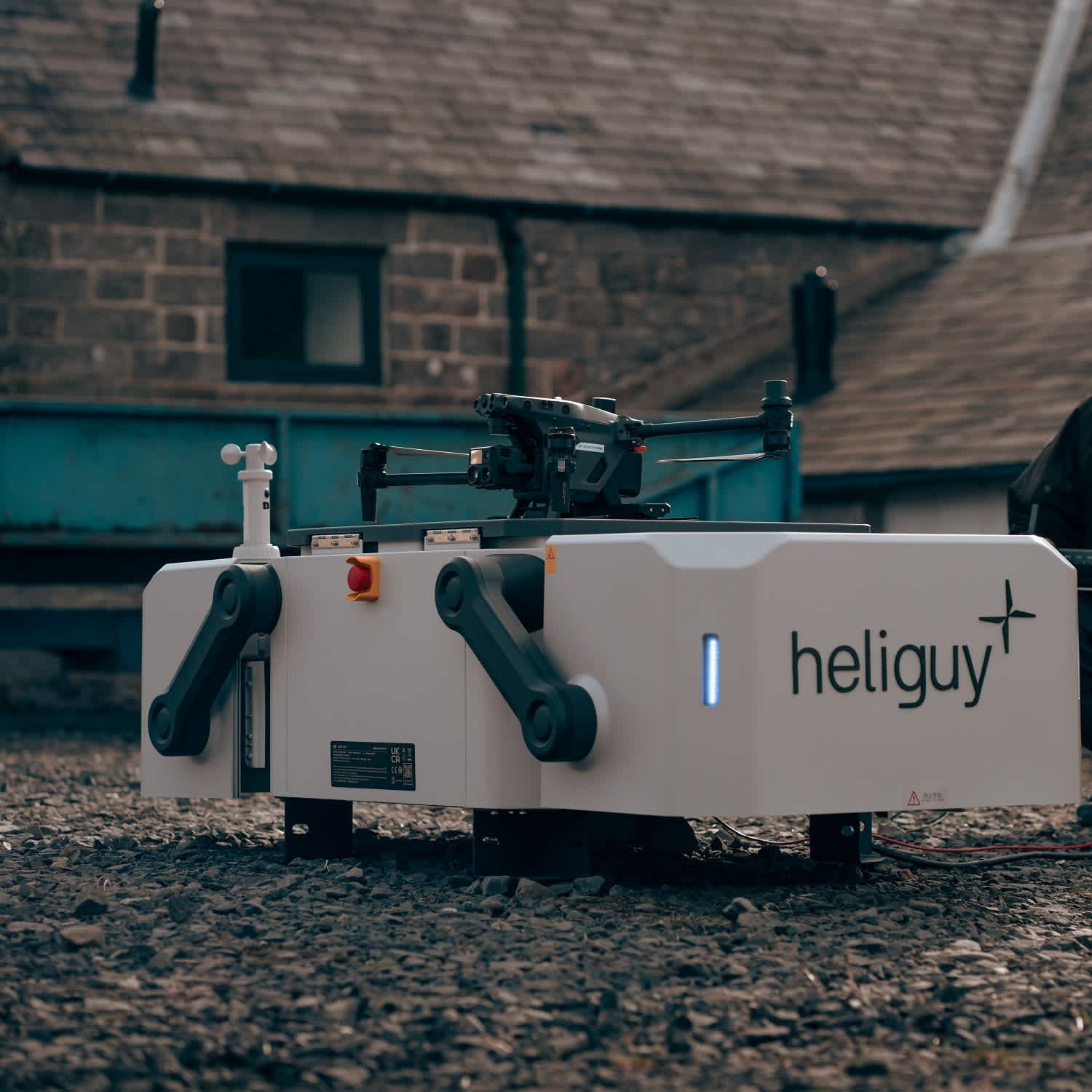 DJI M30T atop DJI Dock.