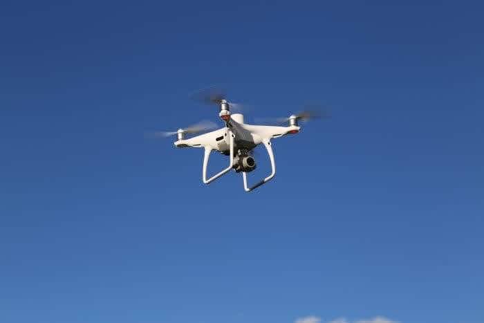 DJI Phantom 4 RTK used for international breakwater survey