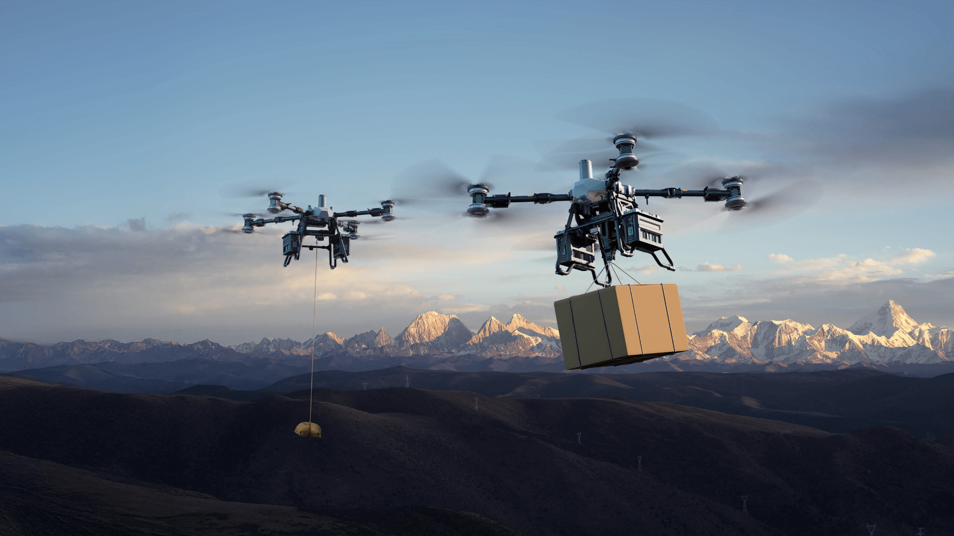 DJI launches FlyCart 100 delivery drone