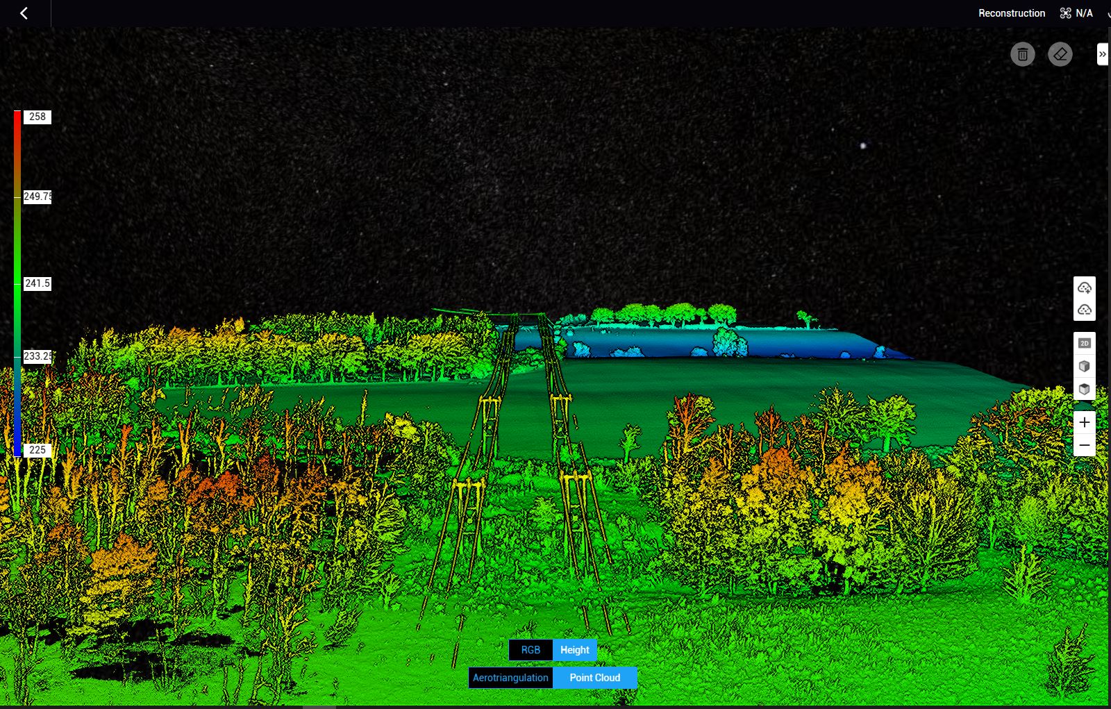 Aureos doubles efficiency using drones for powerline inspections