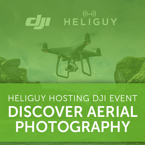 Heliguy Hosting DJI Event - Discover Aerial Photography