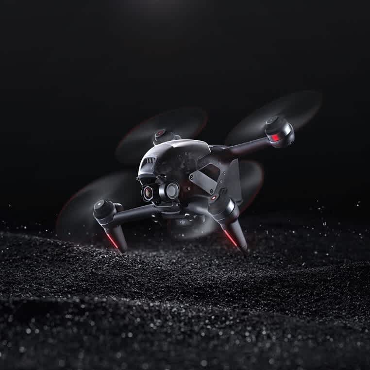 DJI FPV drone enables quality video creation.