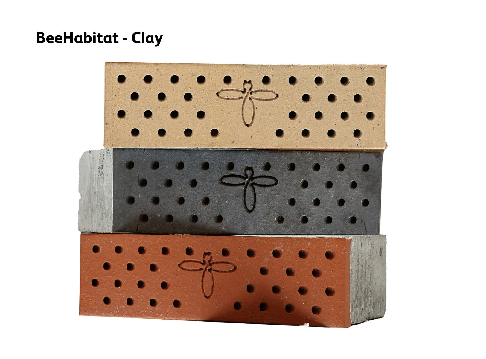 Clay Bee Habitat Brick