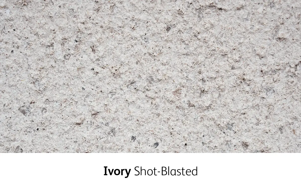 Architectural masonry Ivory Shot-Blasted Classic