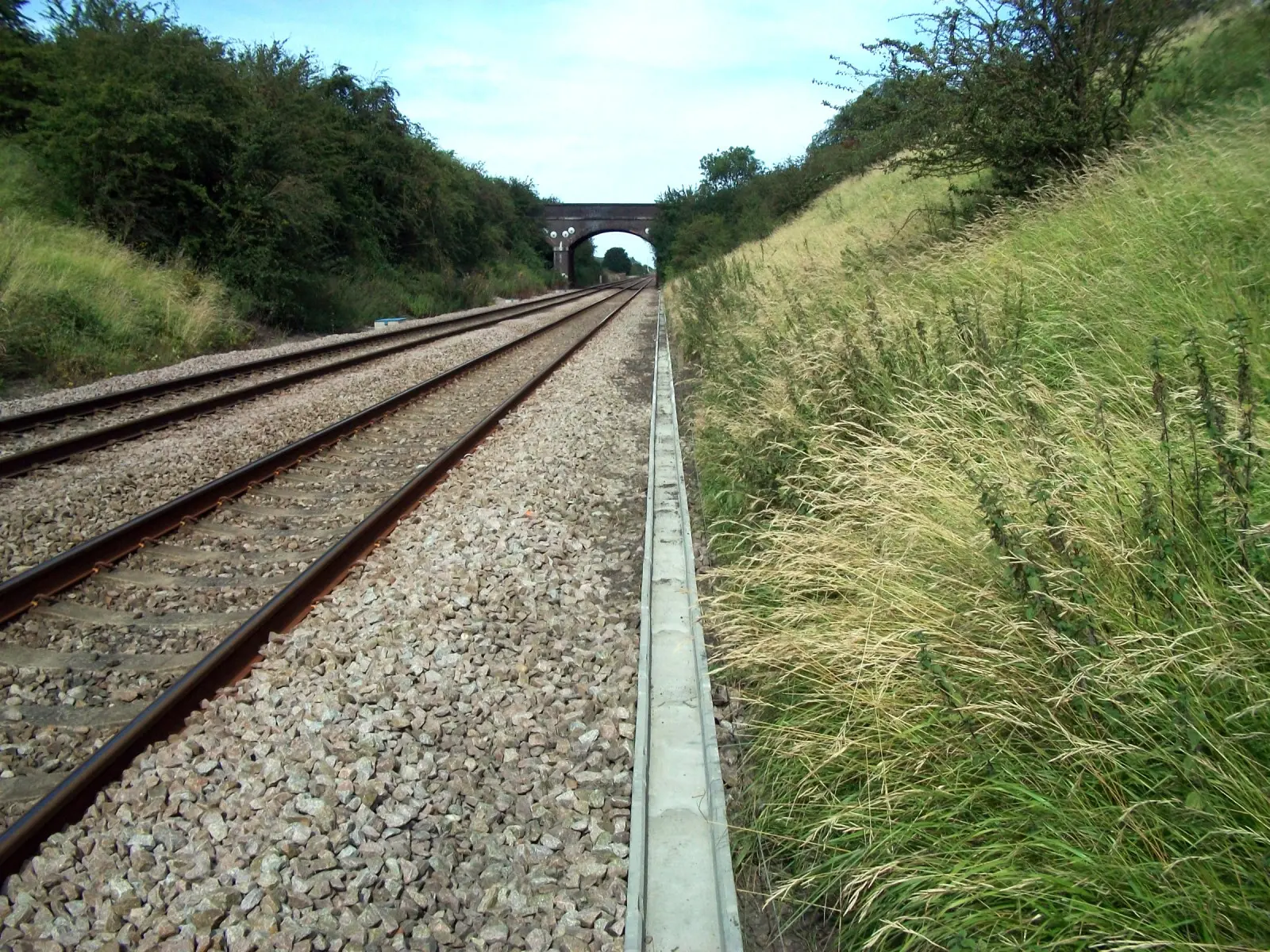 Anderton cable troughing