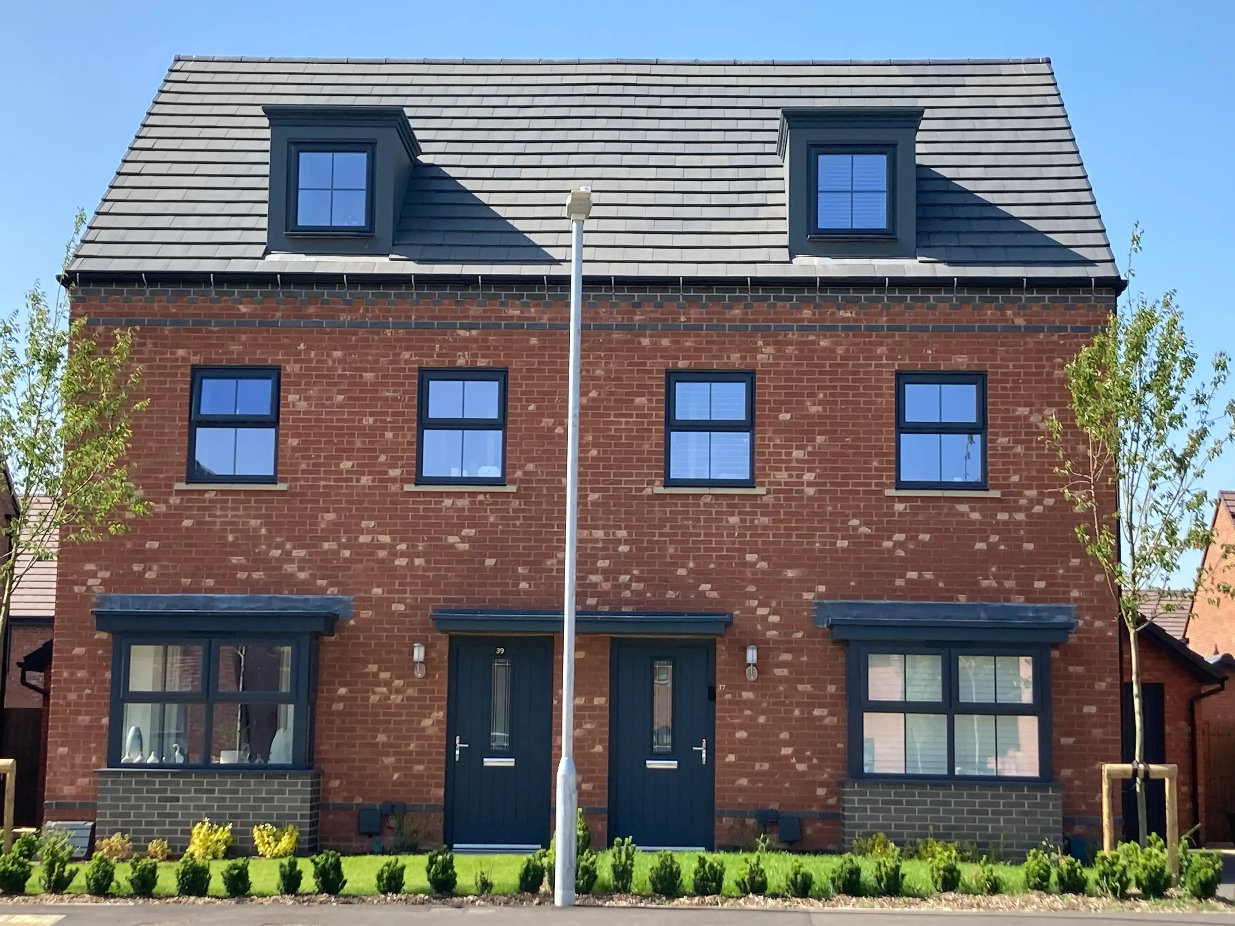 Brick types: Leicester Weathered Red, Bridgewater Weathered Red