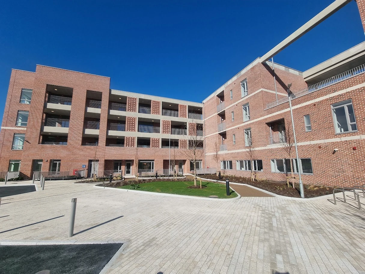 Leicester Autumn Multi bricks - St Michaels, Inchicore, Dublin, Ireland