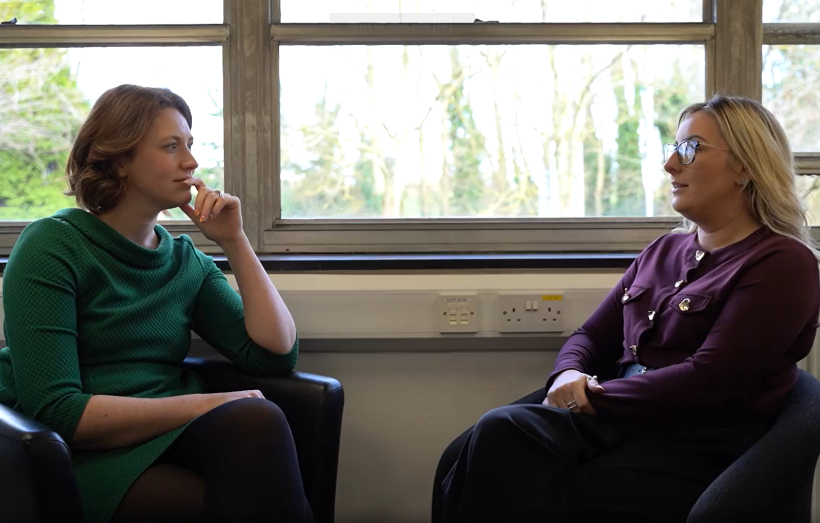  Imogen Harding, Head of Group Distribution Performance at Ibstock and Gemma Ford, Operations Manager at XPO Logistics Europe