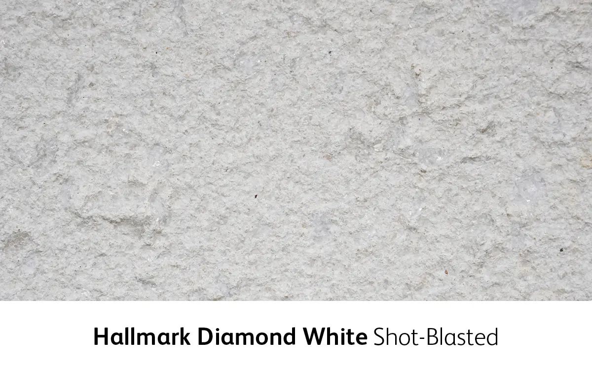 Architectural masonry Hallmark Diamond White Shot-Blasted Exclusive