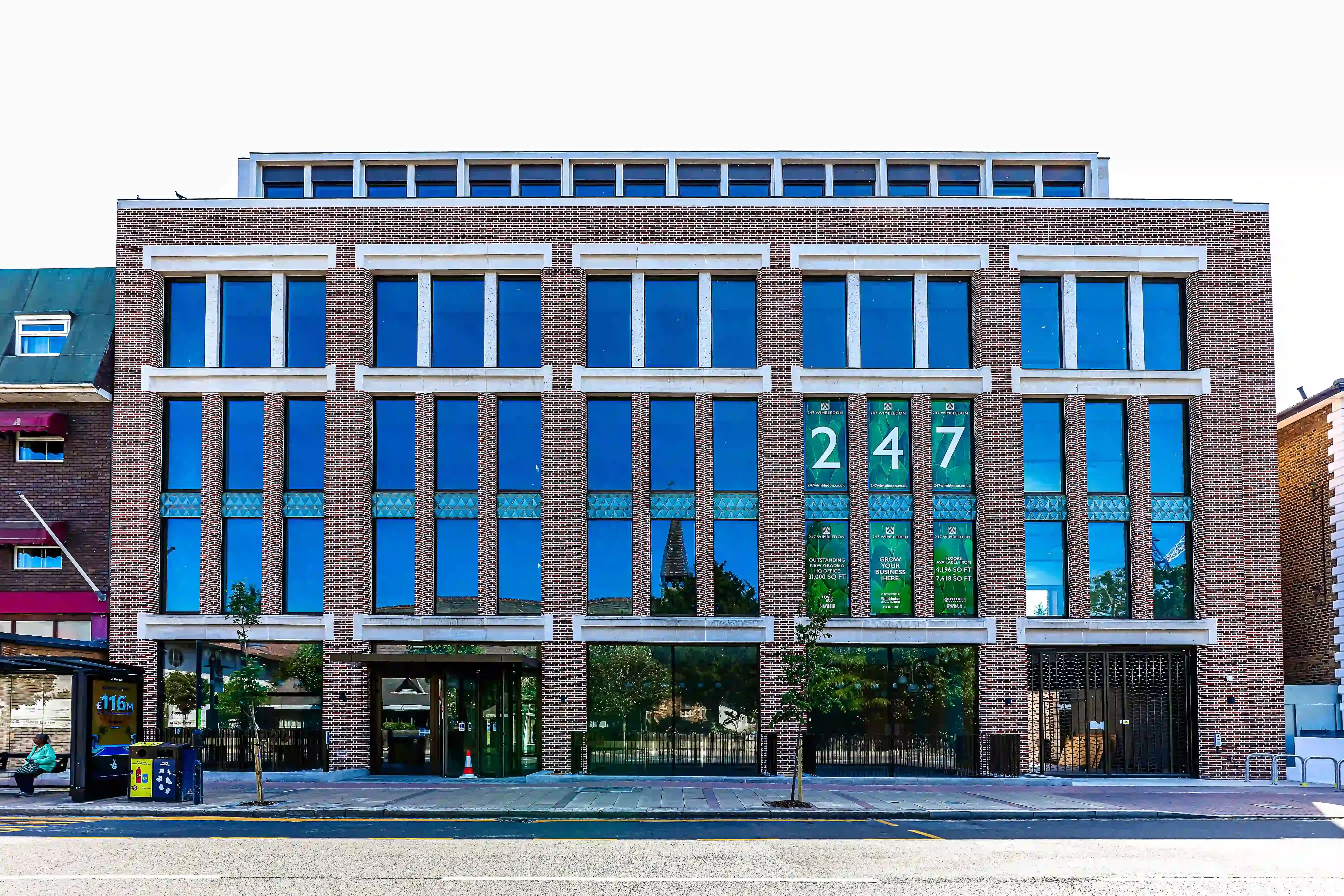 247 Wimbledon, London - Brick slips, Specials & Cast Stone