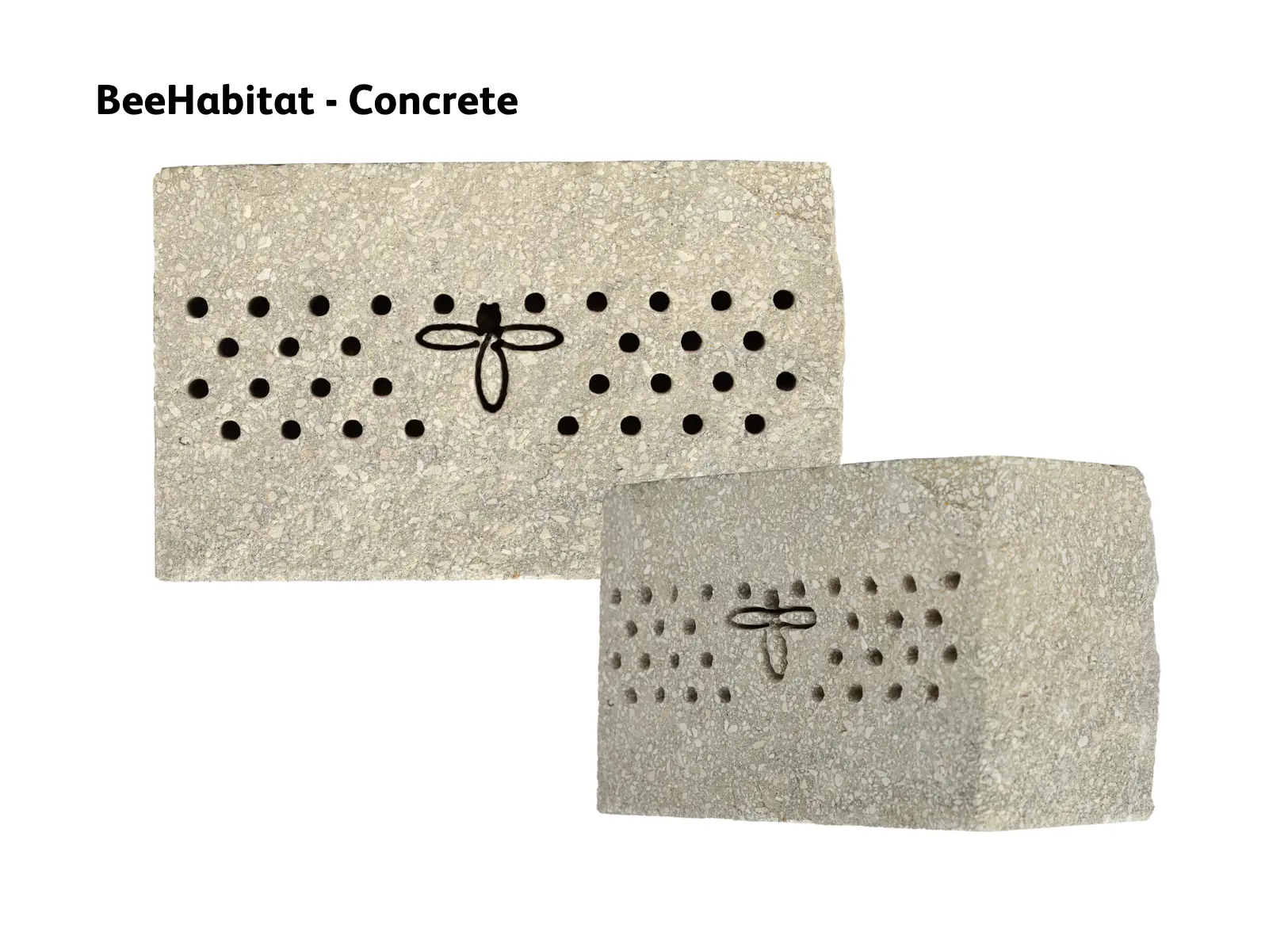 Concrete Bee Habitat 