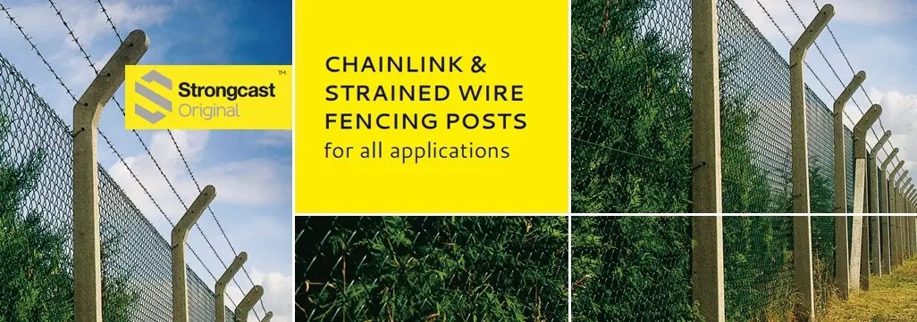 Why choose concrete chain link fence posts? 