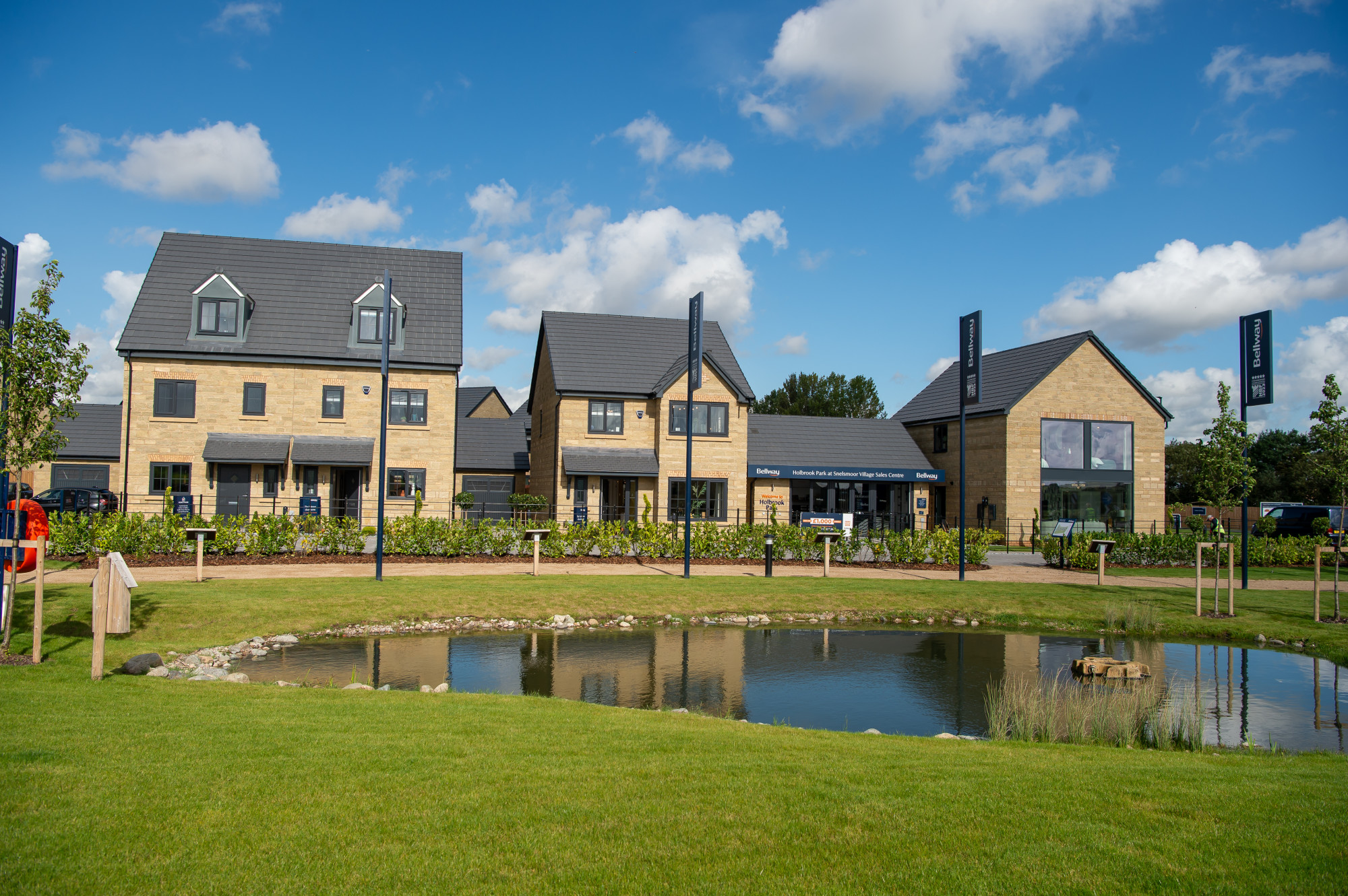 Bellway Homes, Holbrook Park, Shearstone Walling Stone (1)