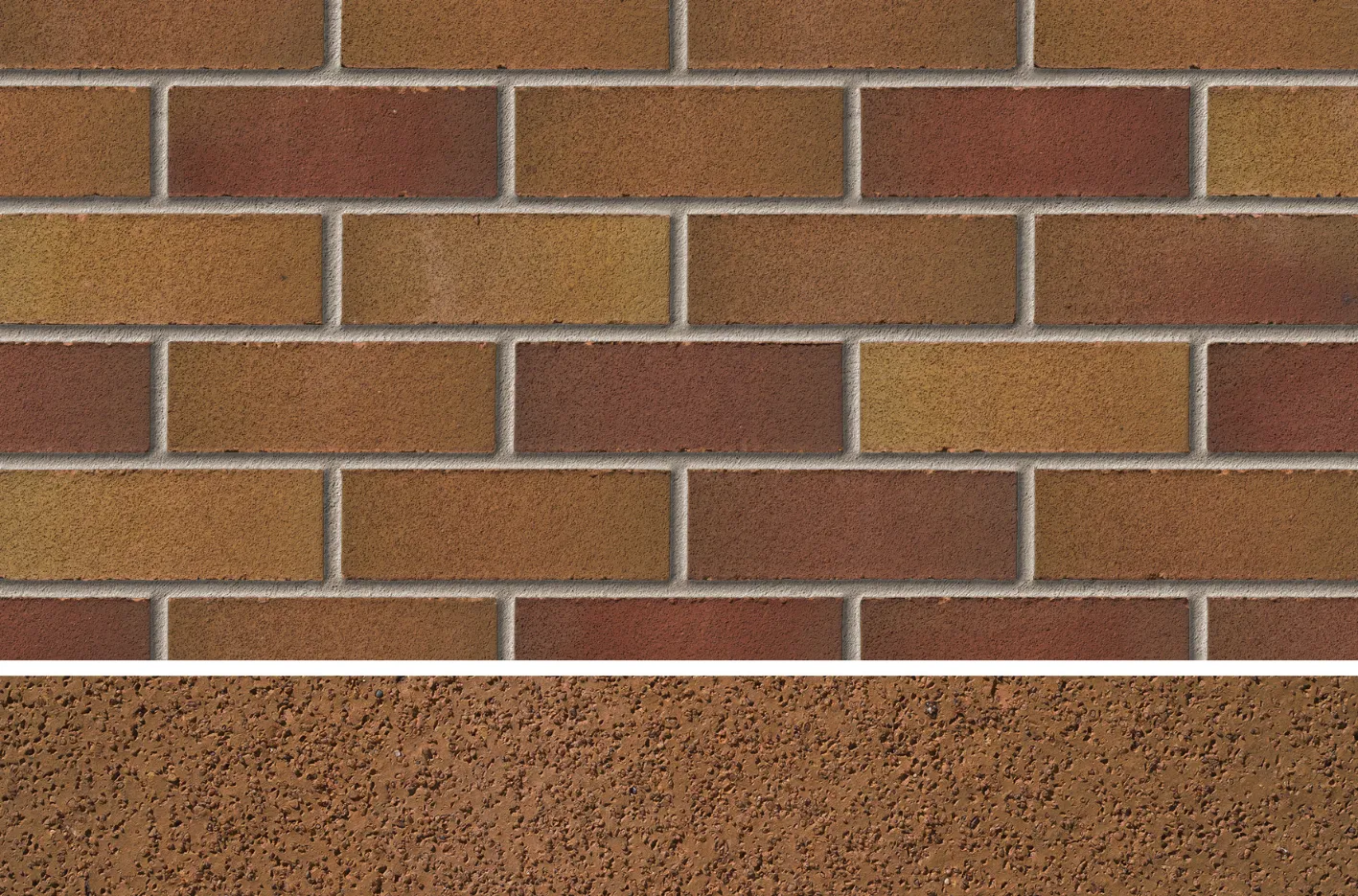 Tradesman Heather Mixture 73mm C2949A brick panel image