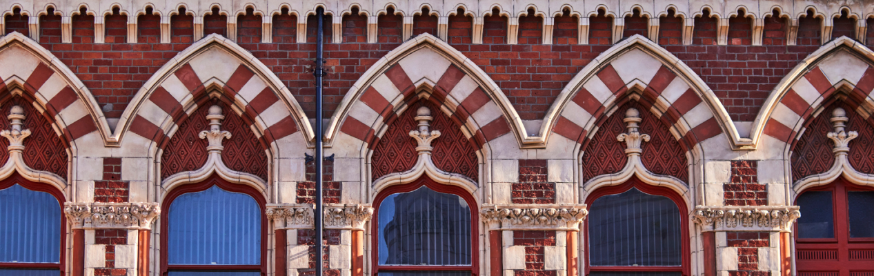 Elephant tea rooms - Cheddar Red bricks