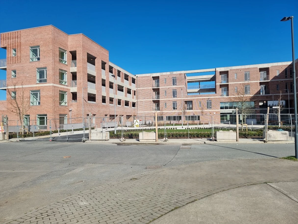 Leicester Autumn Multi bricks - St Michaels, Inchicore, Dublin, Ireland