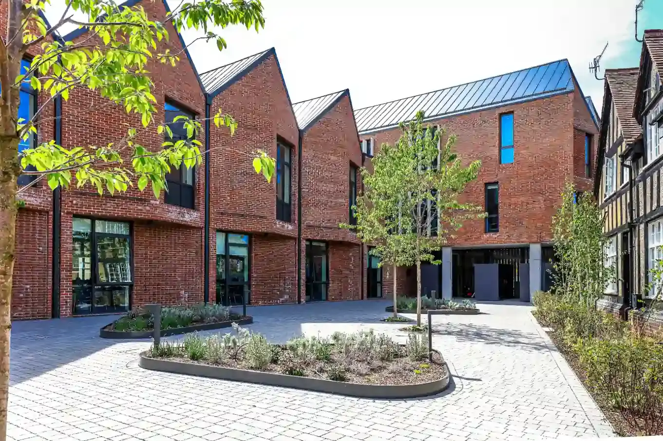 Berkhamsted School using New Chailey Stock bricks