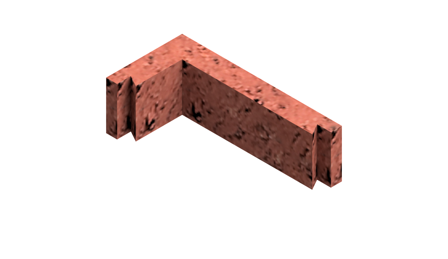 Rear dovetail return brick slip