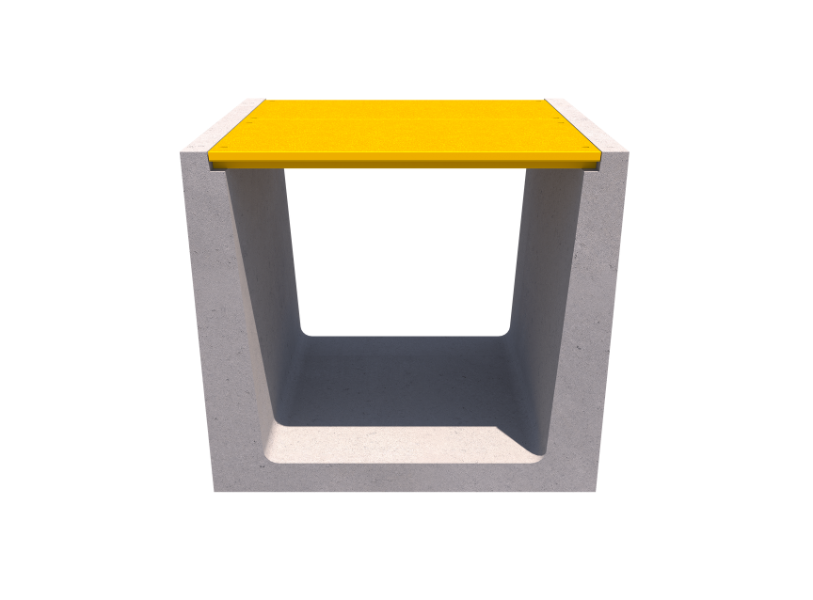 1250mm Trough (75mm Slab)