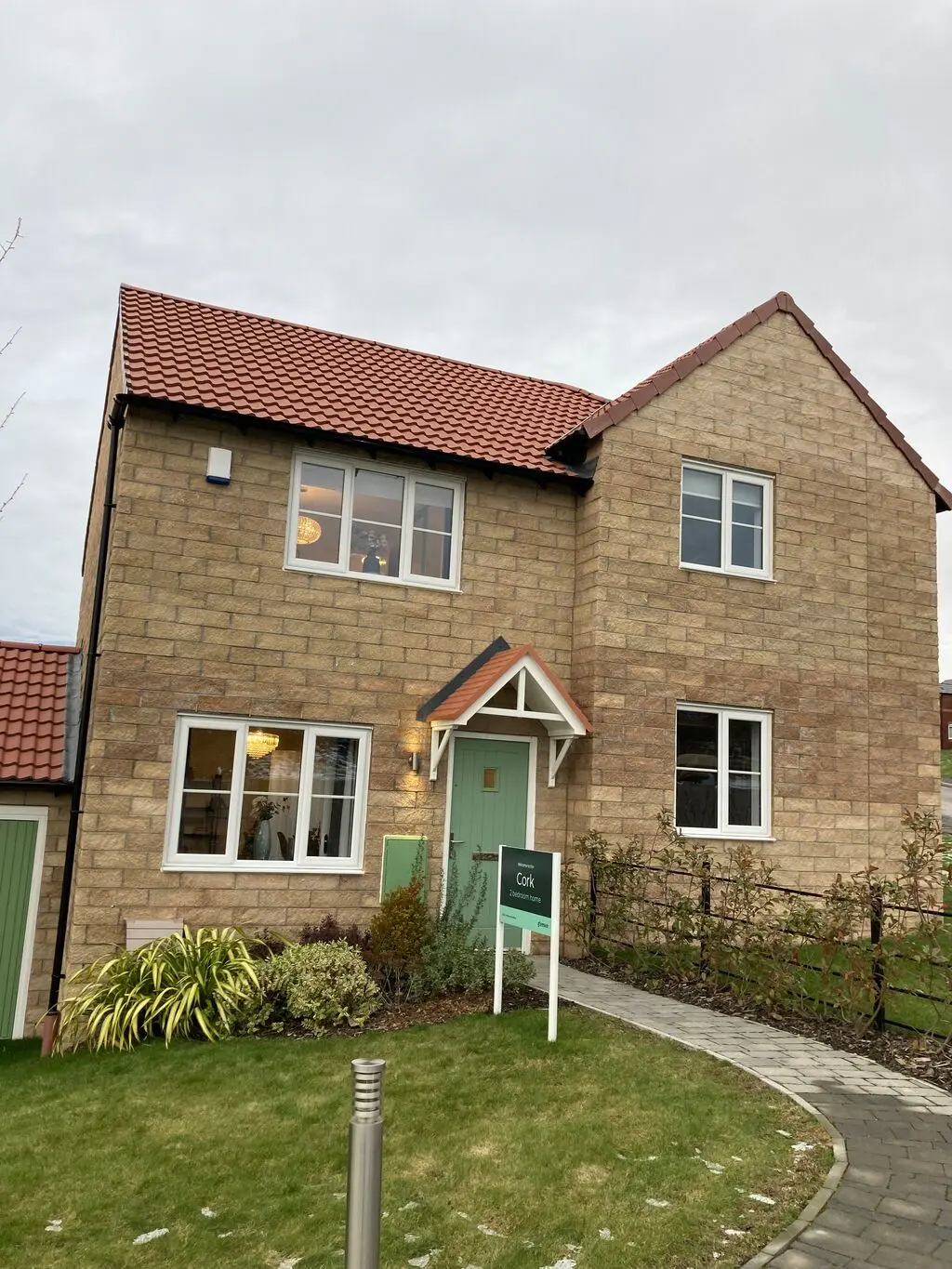 Anstone Brown Old Weathered (Split) walling stone - Gleeson Homes, Bolsover
