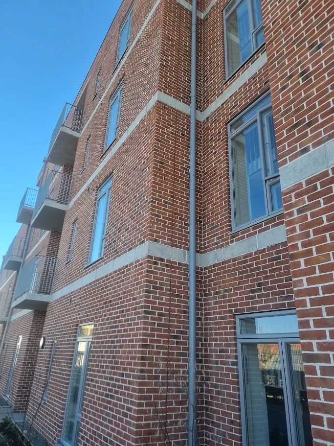 Leicester Autumn Multi bricks - St Michaels, Inchicore, Dublin, Ireland