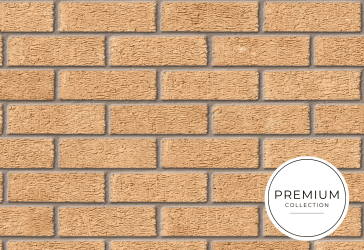 A0353A Anglian Buff Multi Rustic brick panel shot