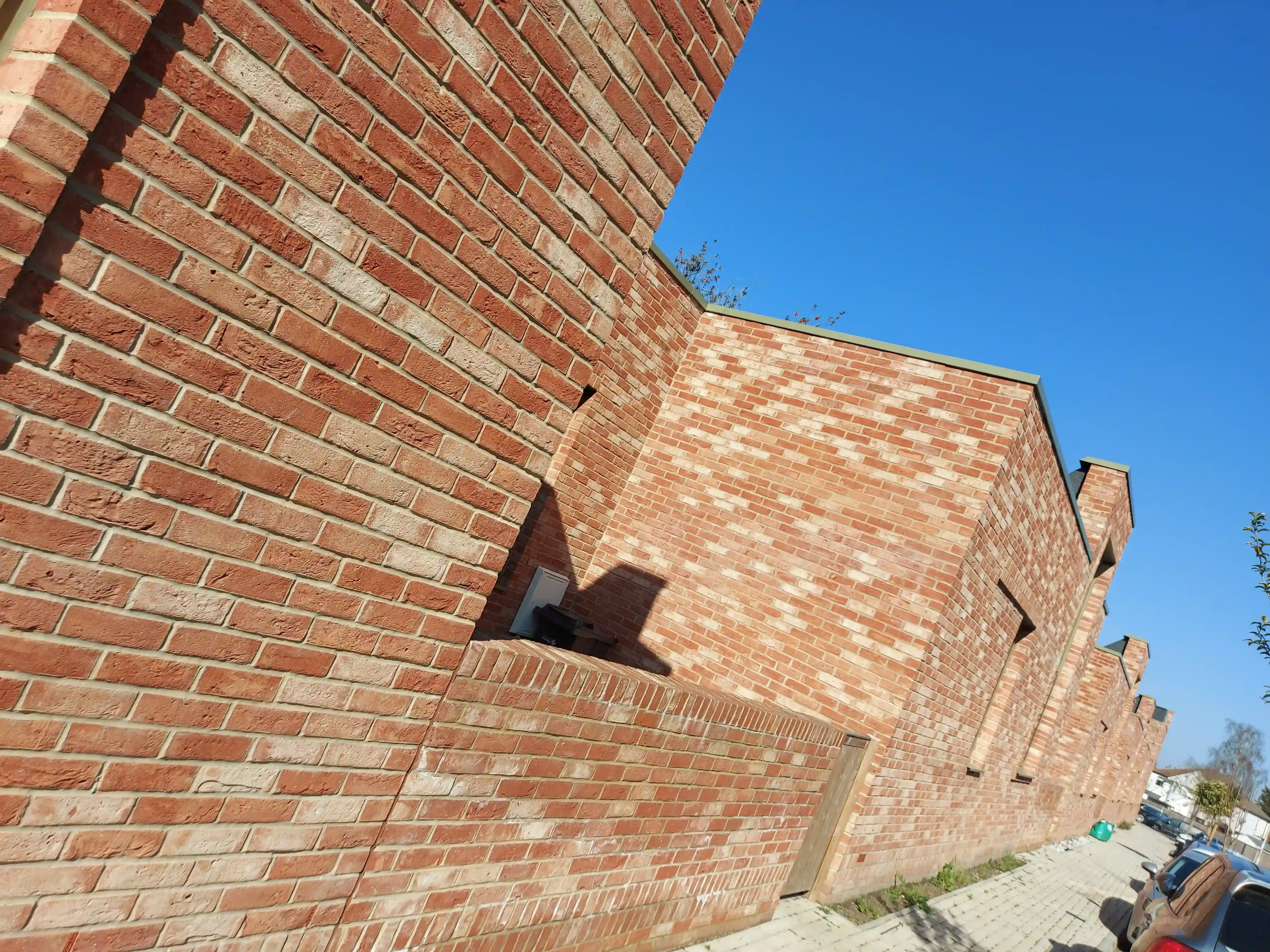 Mossford Court, Ilford, Rosa Blanca Bricks