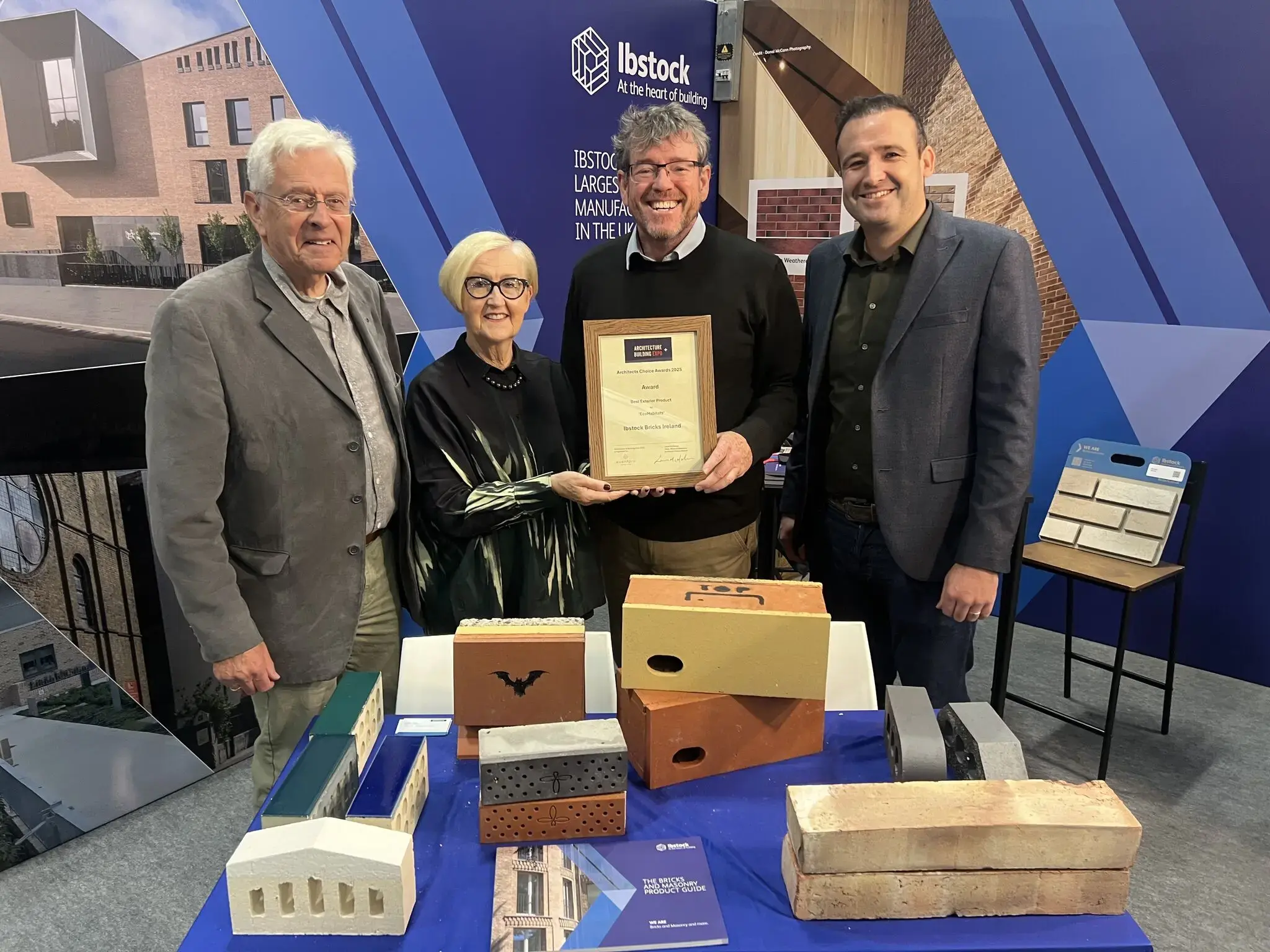 2025 Architect's Choice Award win for Ibstock Ecohabitat products