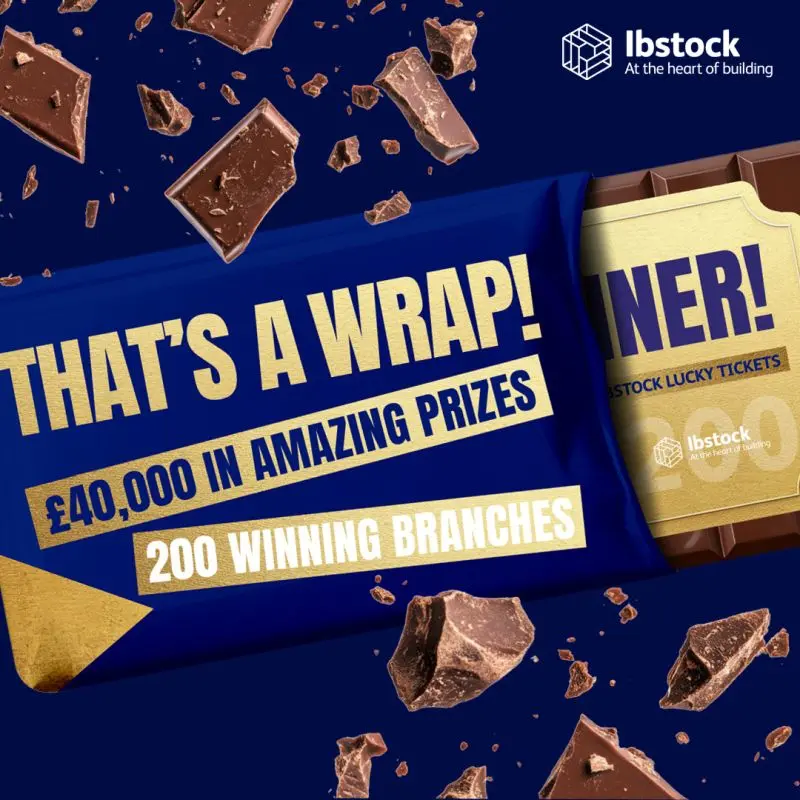 Ibstock200 Lucky Ticket - 200 winning branches