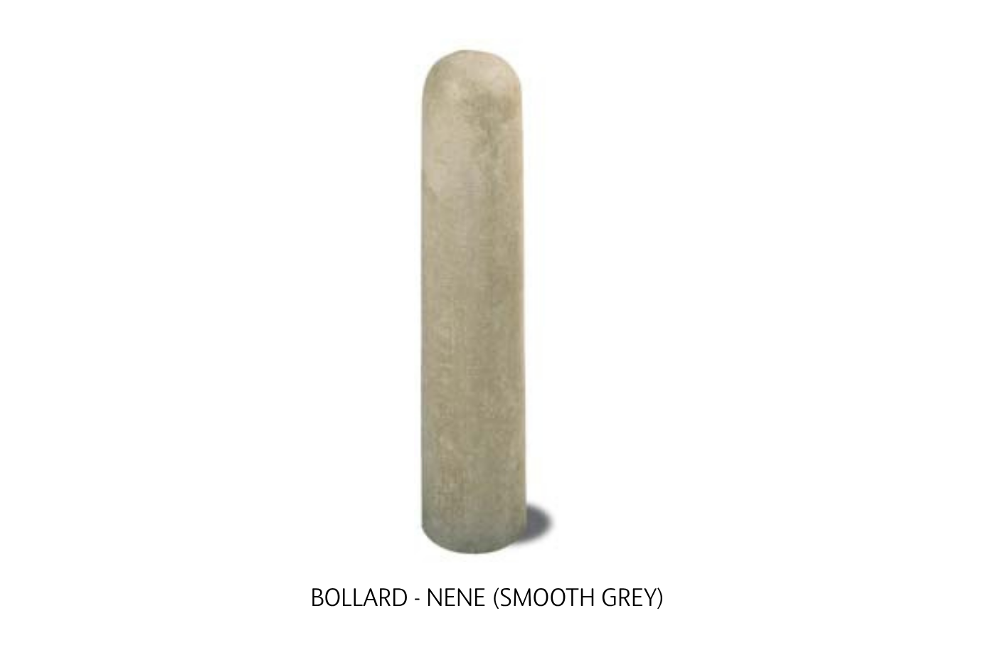 Ibstock Concrete Bollard - Nene (Smooth Grey)