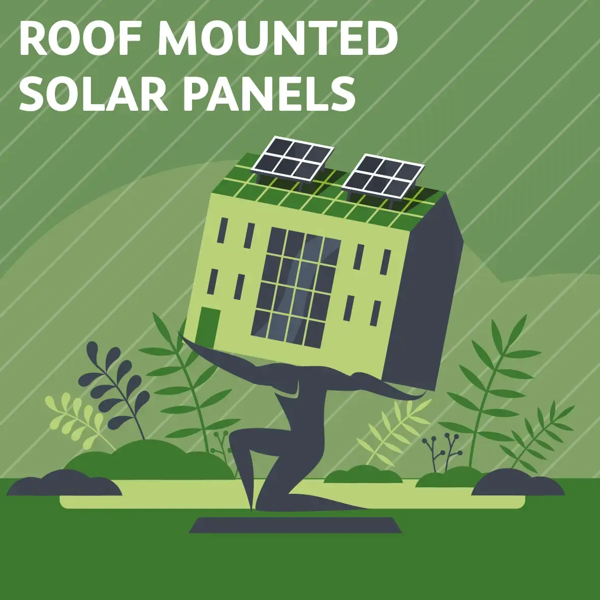 Roof Mounted Solar Panels - Atlas Operational Efficiencies