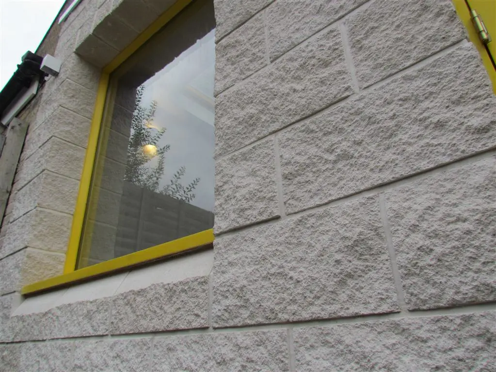 Croxton Road, Private residence, South west London - Architectural Masonry, Splitface, Hallmark Diamond White