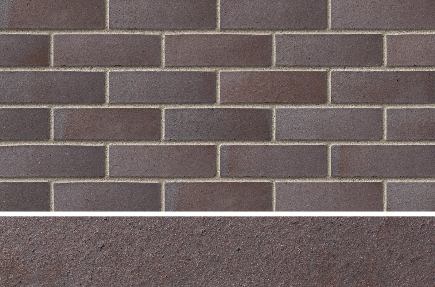 Staffordshire Blue Brindle Smooth A2220A brick panel image